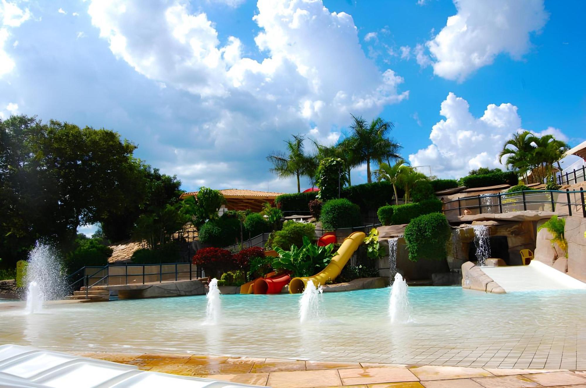 Apartamento Piazza Diroma Com Acesso Ao Acqua Park Caldas Novas Exterior foto