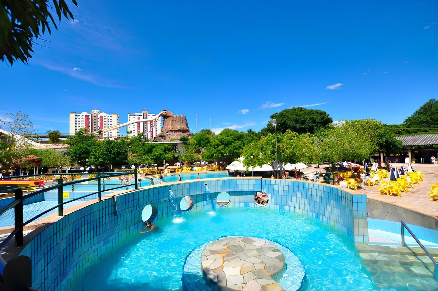 Apartamento Piazza Diroma Com Acesso Ao Acqua Park Caldas Novas Exterior foto