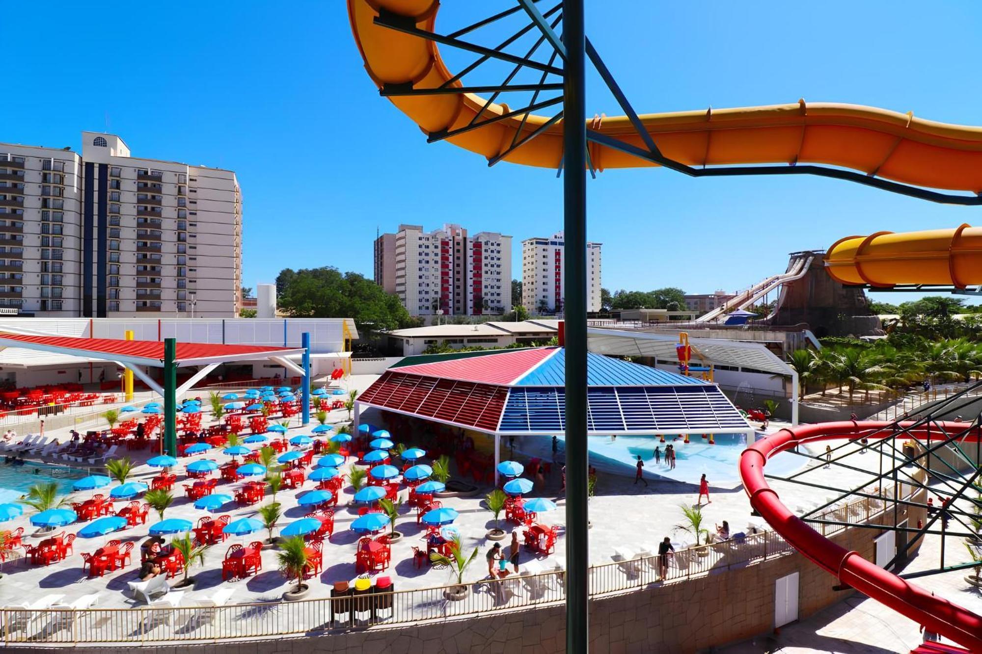 Apartamento Piazza Diroma Com Acesso Ao Acqua Park Caldas Novas Exterior foto
